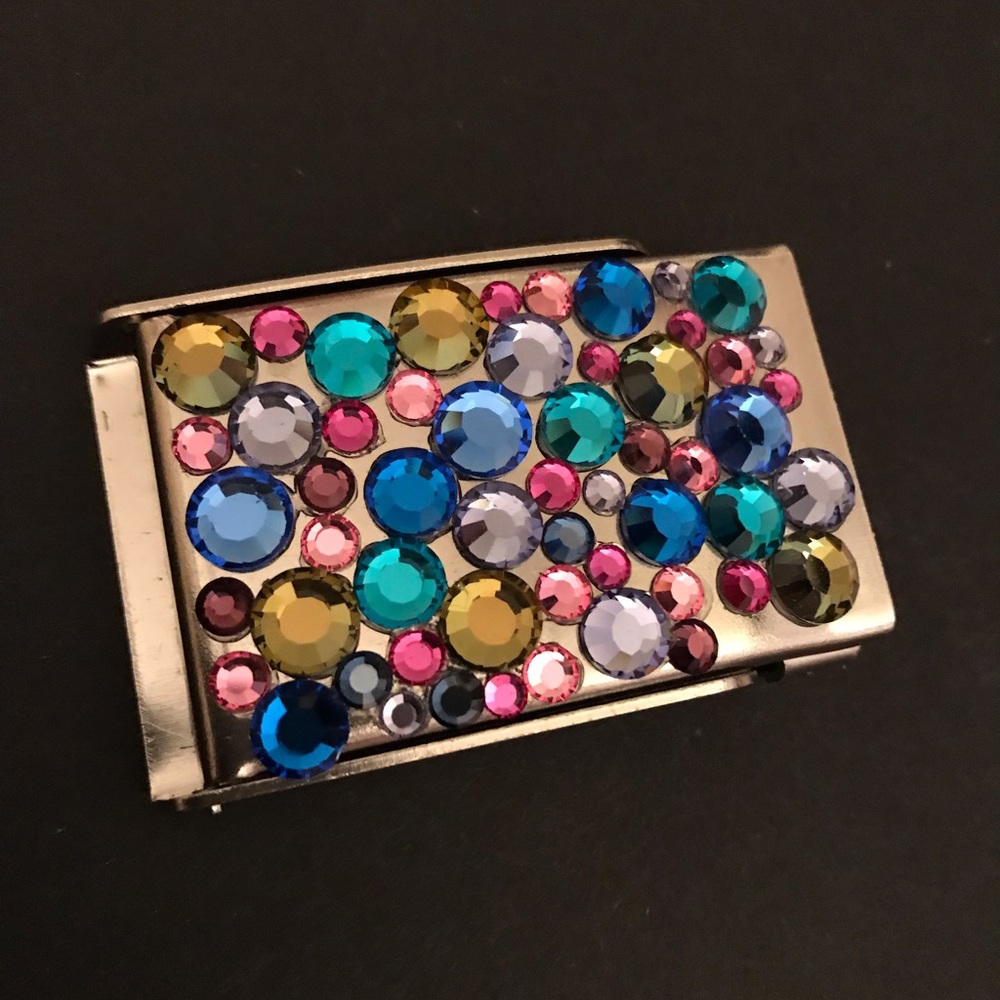 Emily Ray Sparkling Gorgeous Crystal Belt Buckle